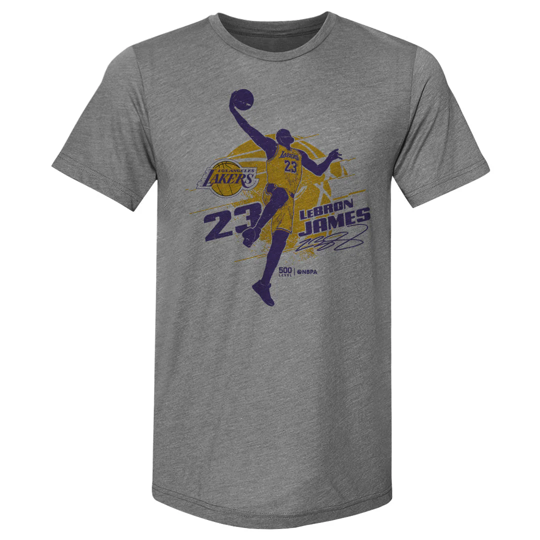LeBron James Los Angeles Lakers Silhouette - Image 2