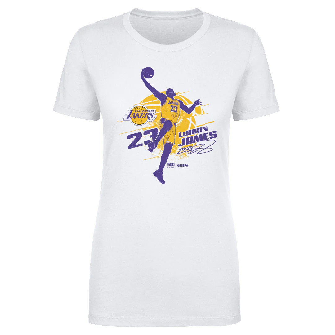 LeBron James Los Angeles Lakers Silhouette