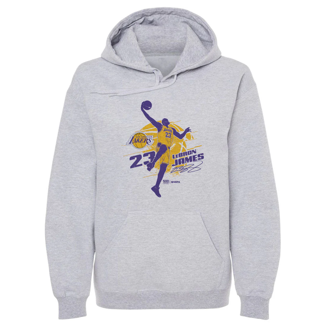LeBron James Los Angeles Lakers Silhouette