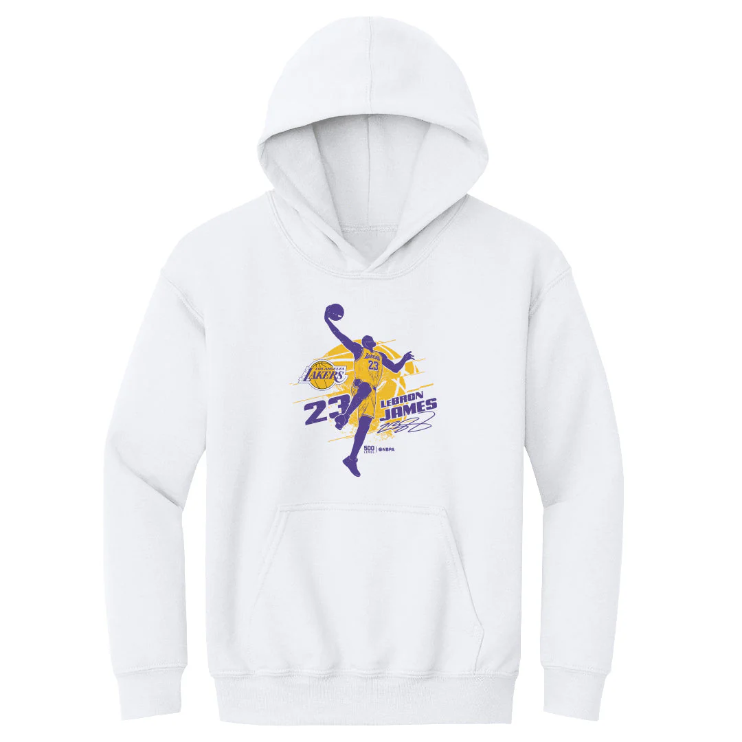 LeBron James Los Angeles Lakers Silhouette