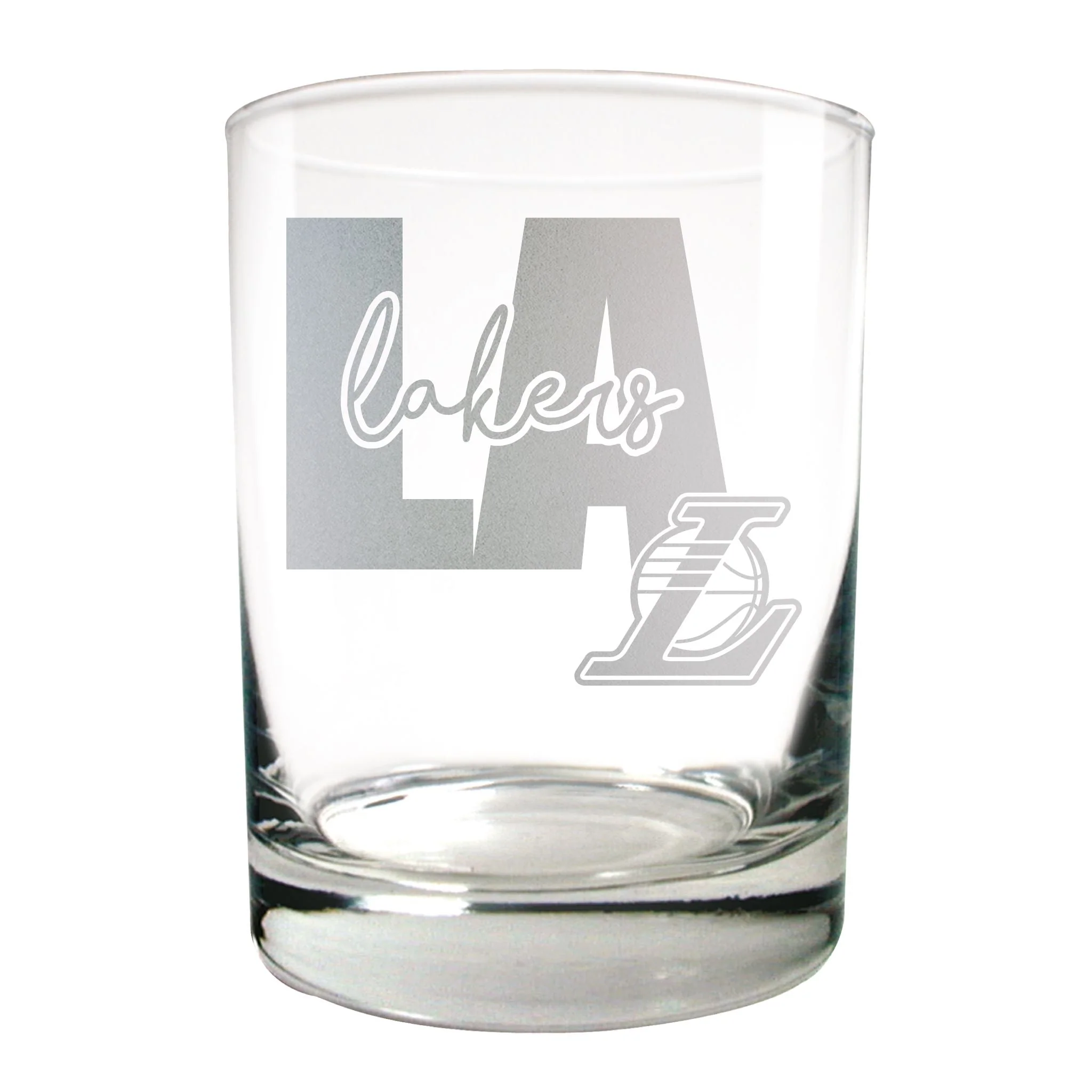 Los Angeles Lakers 14 oz. Rocks Glass