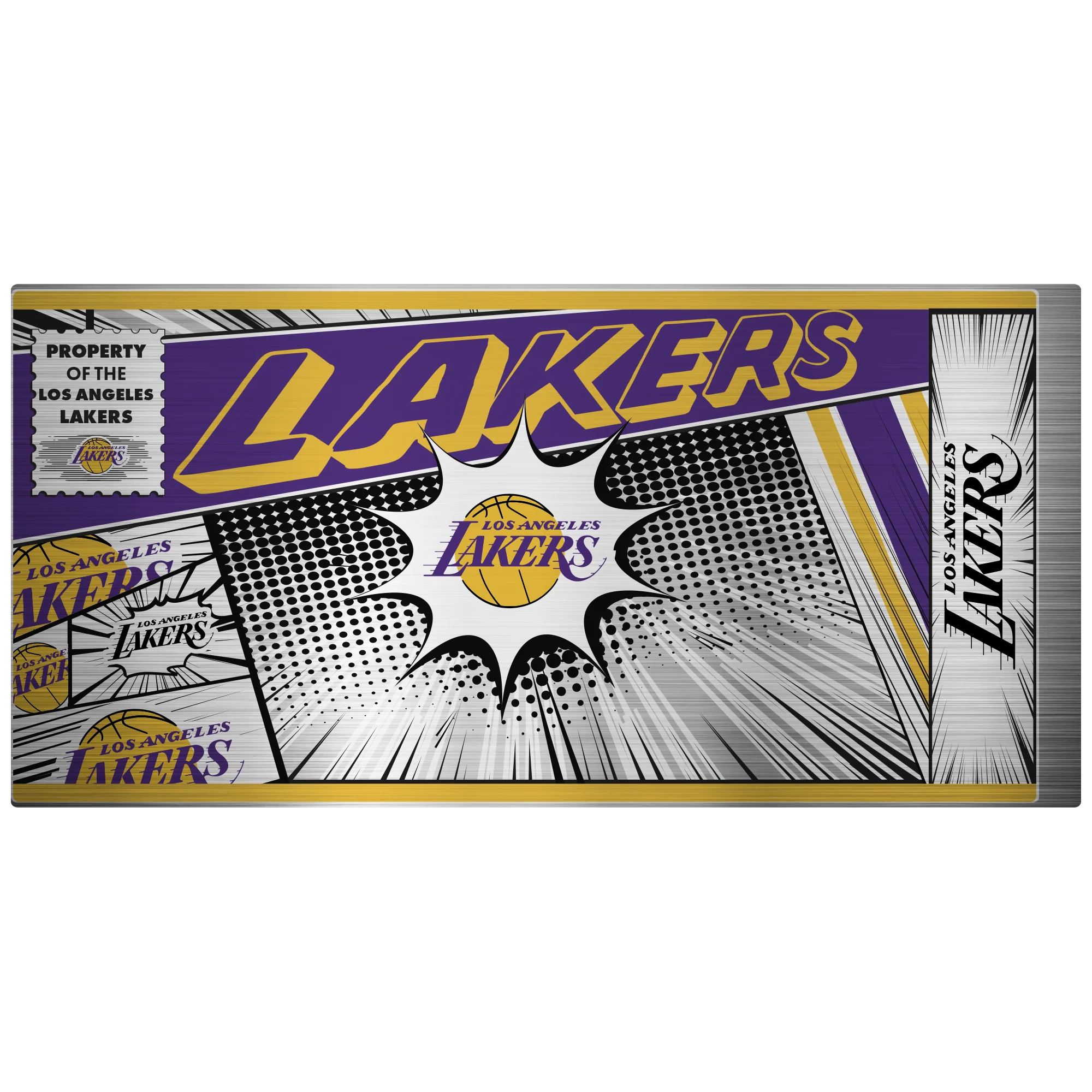 Los Angeles Lakers 16 oz. Mini THIRST Hydration Bottle - Image 2
