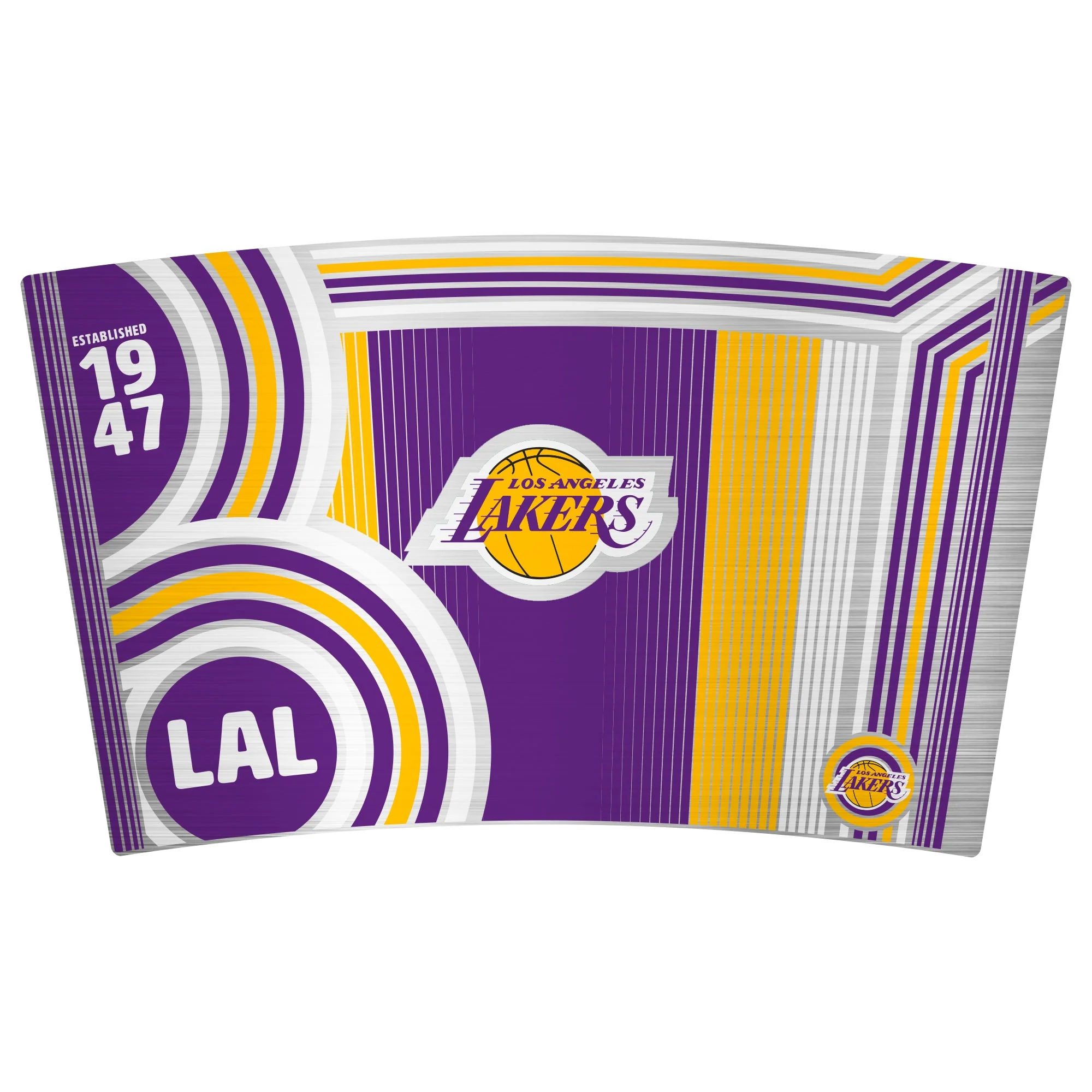 Los Angeles Lakers 18 oz. ROADIE Tumbler with Wraparound Graphics - Image 2