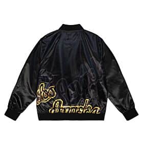 Los Angeles Lakers Big Face 4.0 Satin Jacket - Image 2