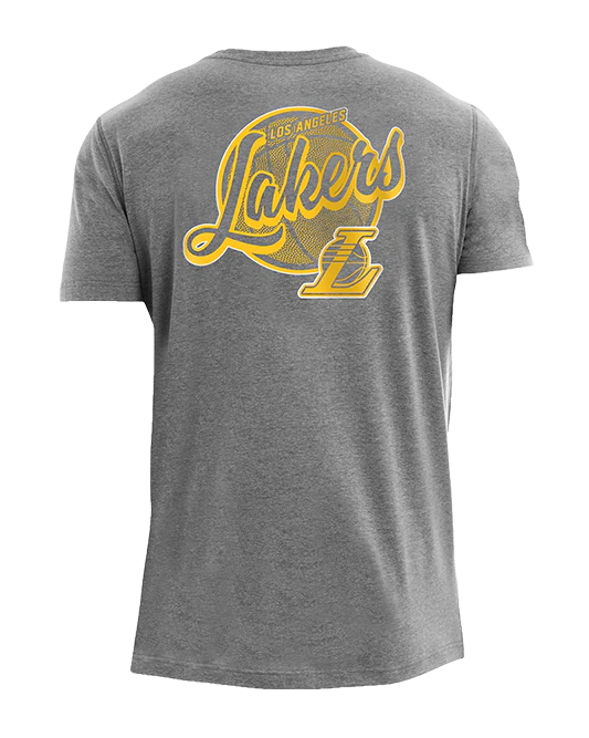 Dotted Front Back Los Angeles Lakers Tee - Image 2