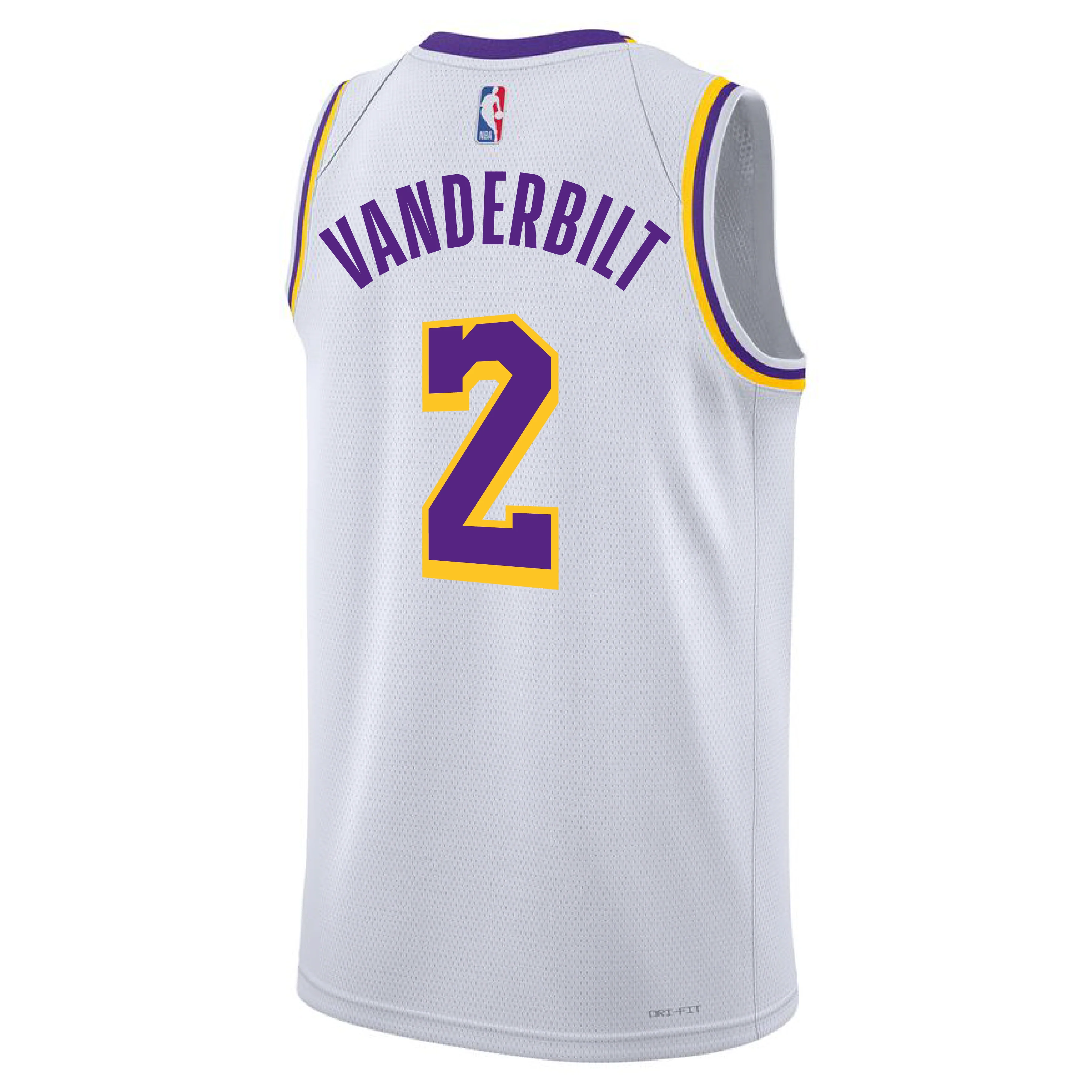 Los Angeles Lakers Jarred Vanderbilt Association Swingman Jersey - Image 2