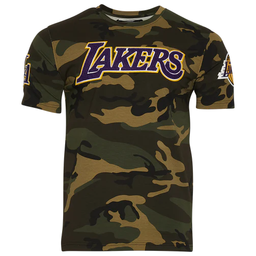 Los Angeles Lakers Logo Pro Team T-Shirt Camo