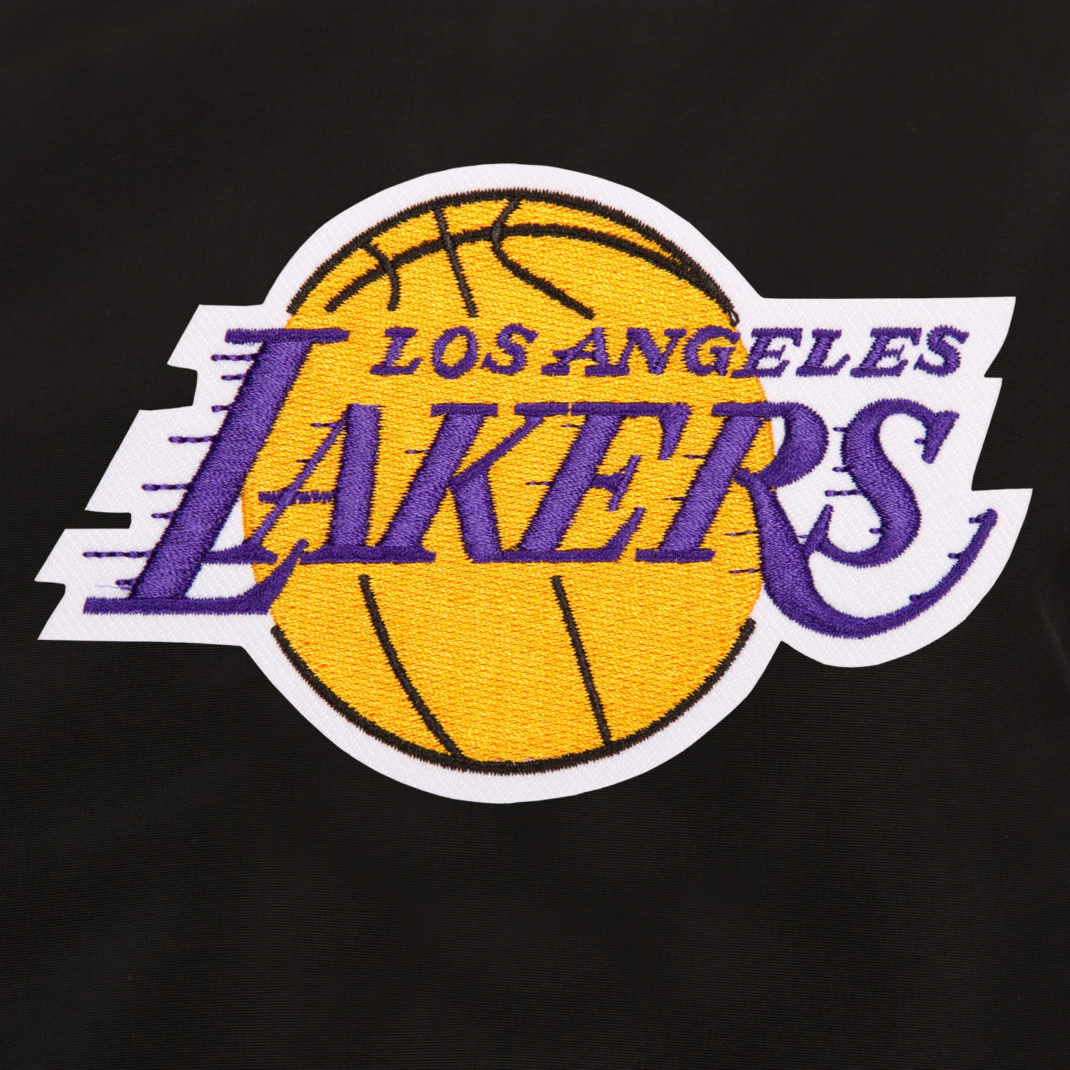 Los Angeles Lakers Nylon Bomber Jacket - Image 2