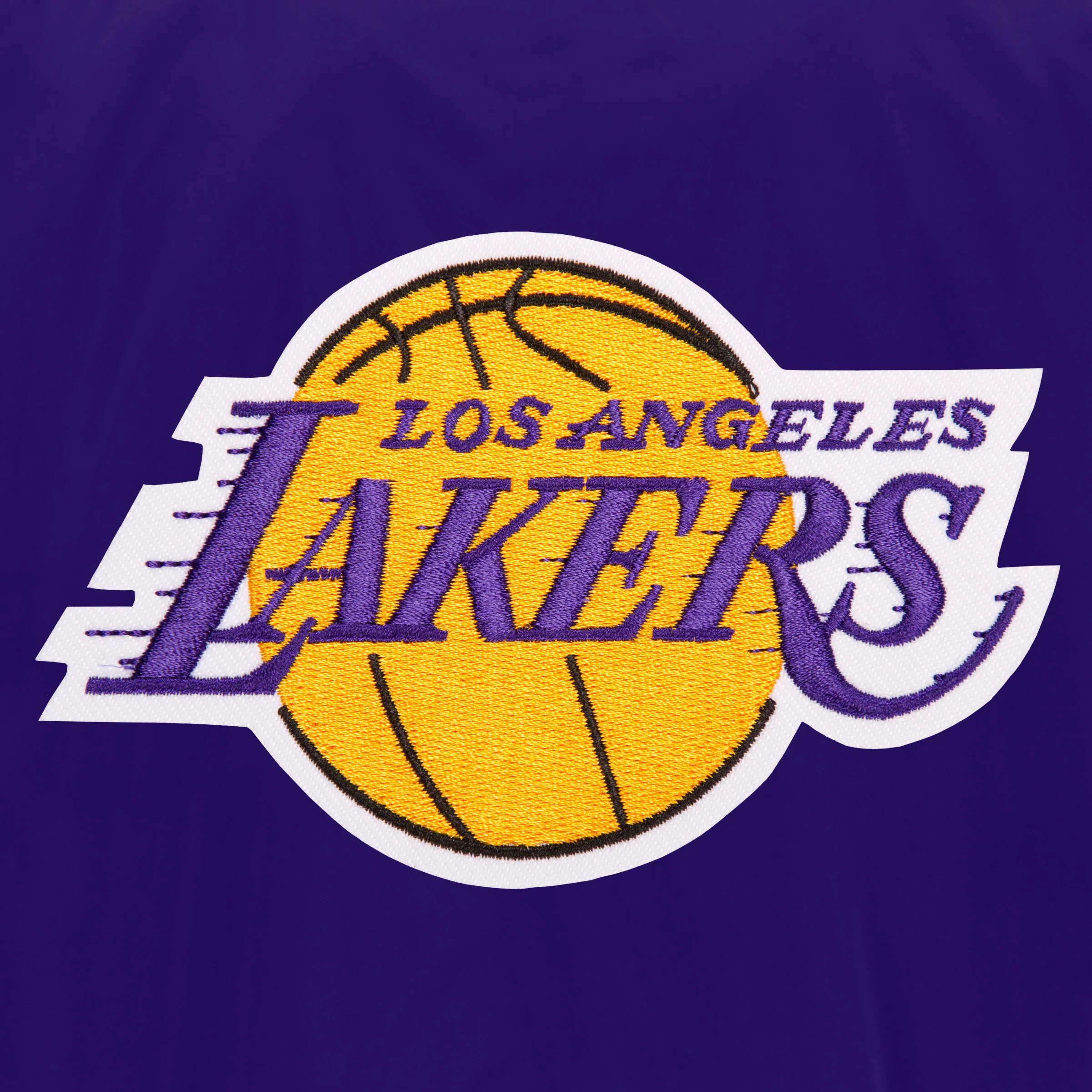 Los Angeles Lakers Nylon Bomber Jacket - Image 3