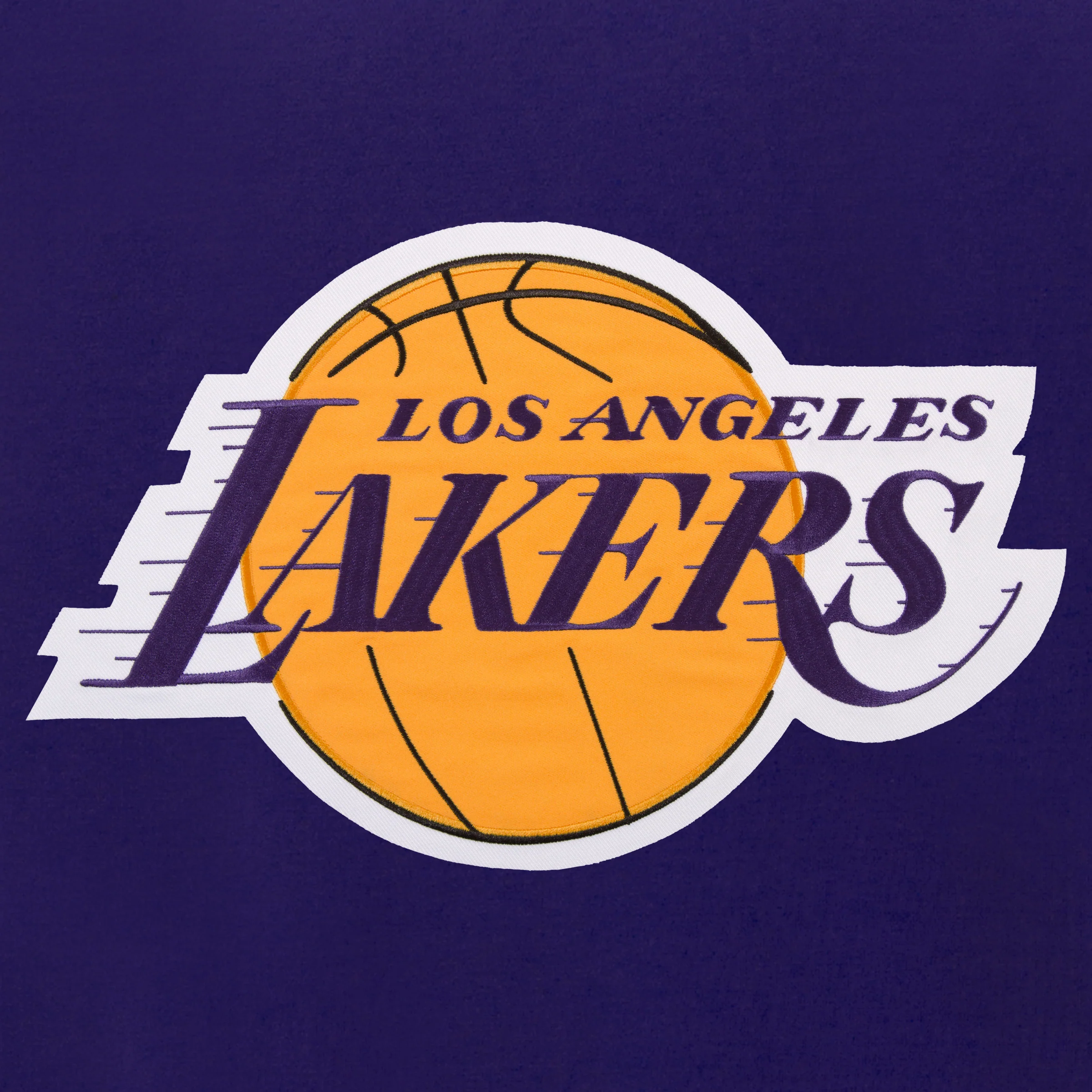 Los Angeles Lakers Reversible Fleece And PU Jacket - Image 5