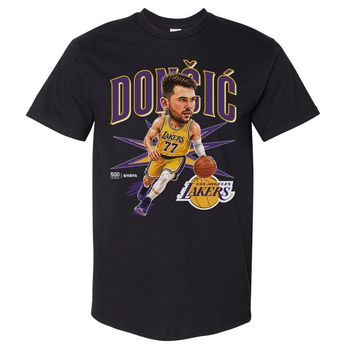Luka Doncic Los Angeles Lakers Big Head WHT