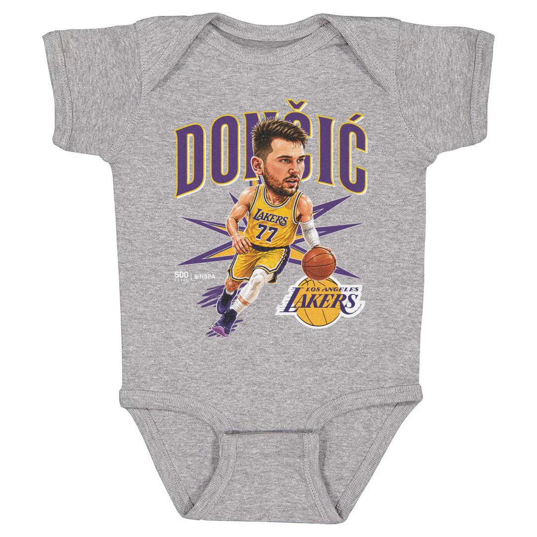 Luka Doncic Los Angeles Lakers Big Head WHT - Image 2