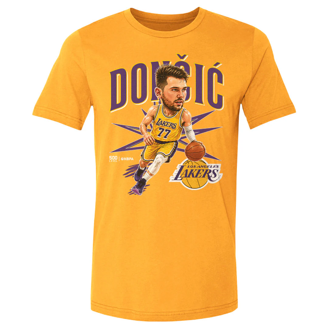 Luka Doncic Los Angeles Lakers Big Head WHT - Image 3