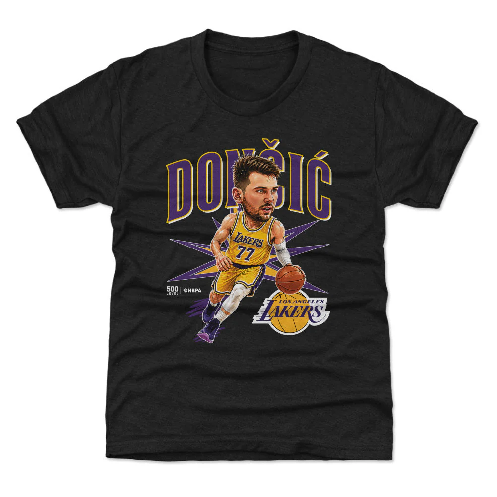 Luka Doncic Los Angeles Lakers Big Head WHT
