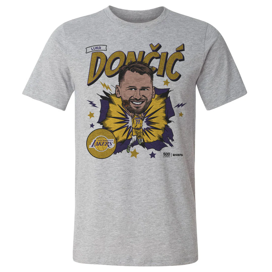 Luka Doncic Los Angeles Lakers Caricature