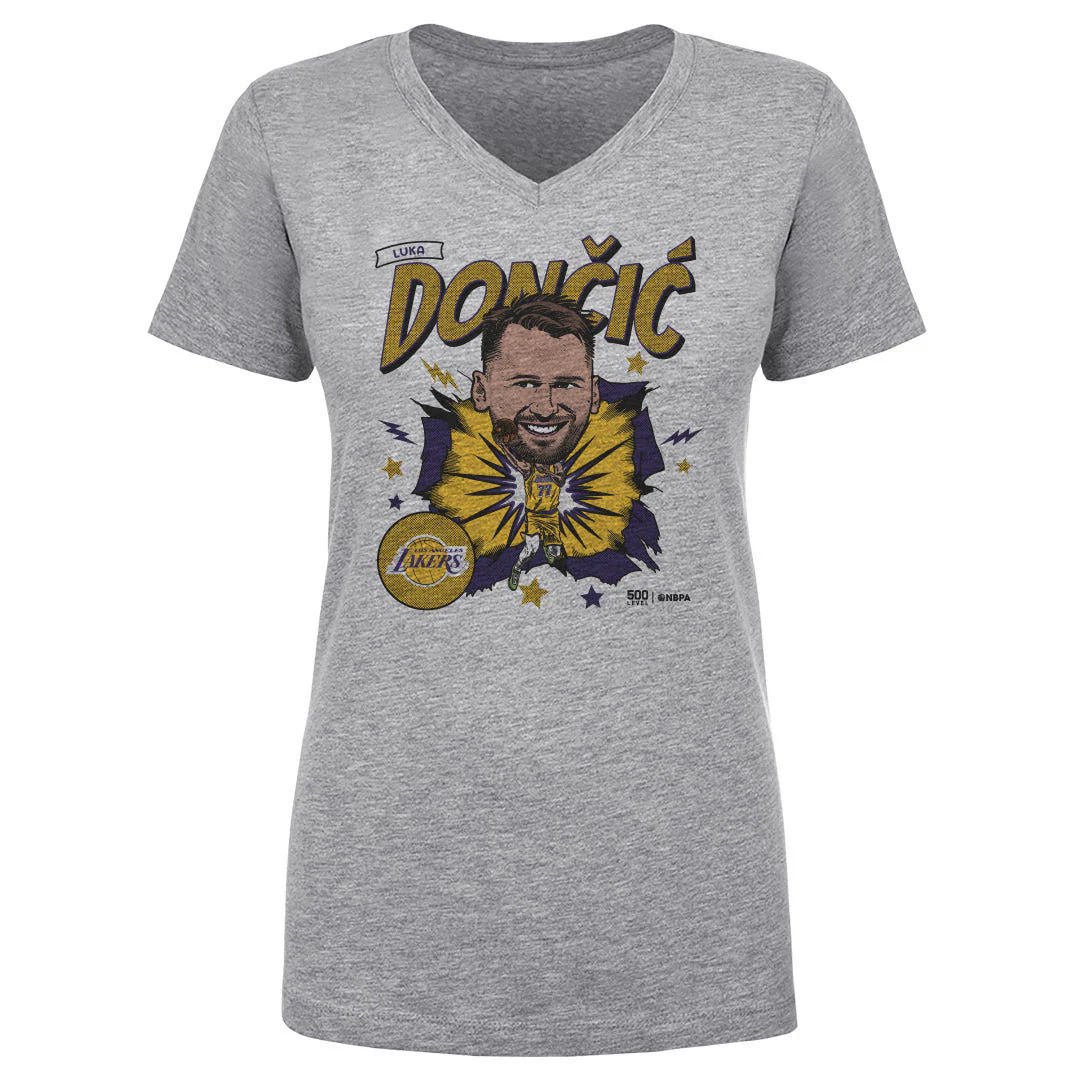 Luka Doncic Los Angeles Lakers Caricature