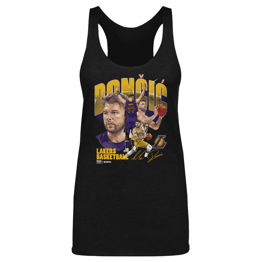 Luka Doncic Los Angeles Lakers Collage WHT - Image 3