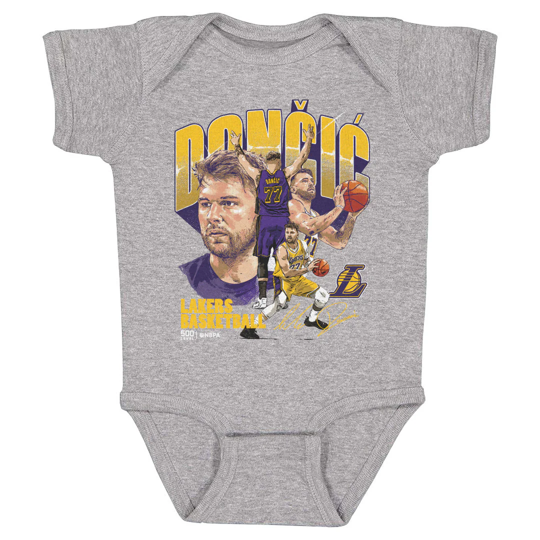 Luka Doncic Los Angeles Lakers Collage WHT - Image 3