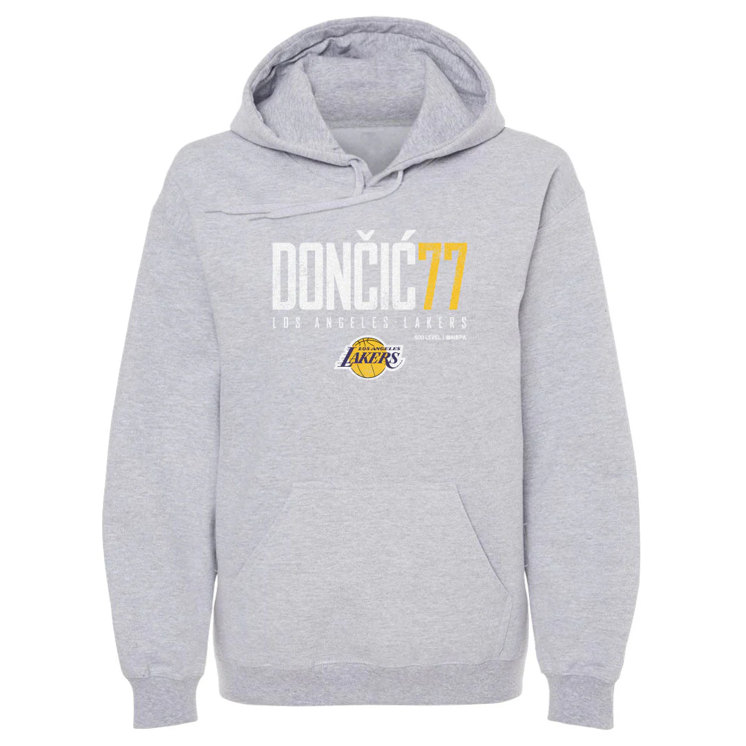 Luka Doncic Los Angeles Lakers Elite WHT Hoodie - Image 2
