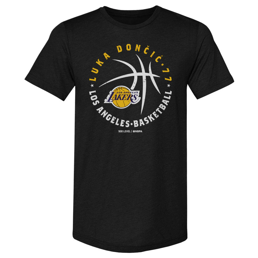 Luka Doncic Los Angeles Lakers Player Ball WHT