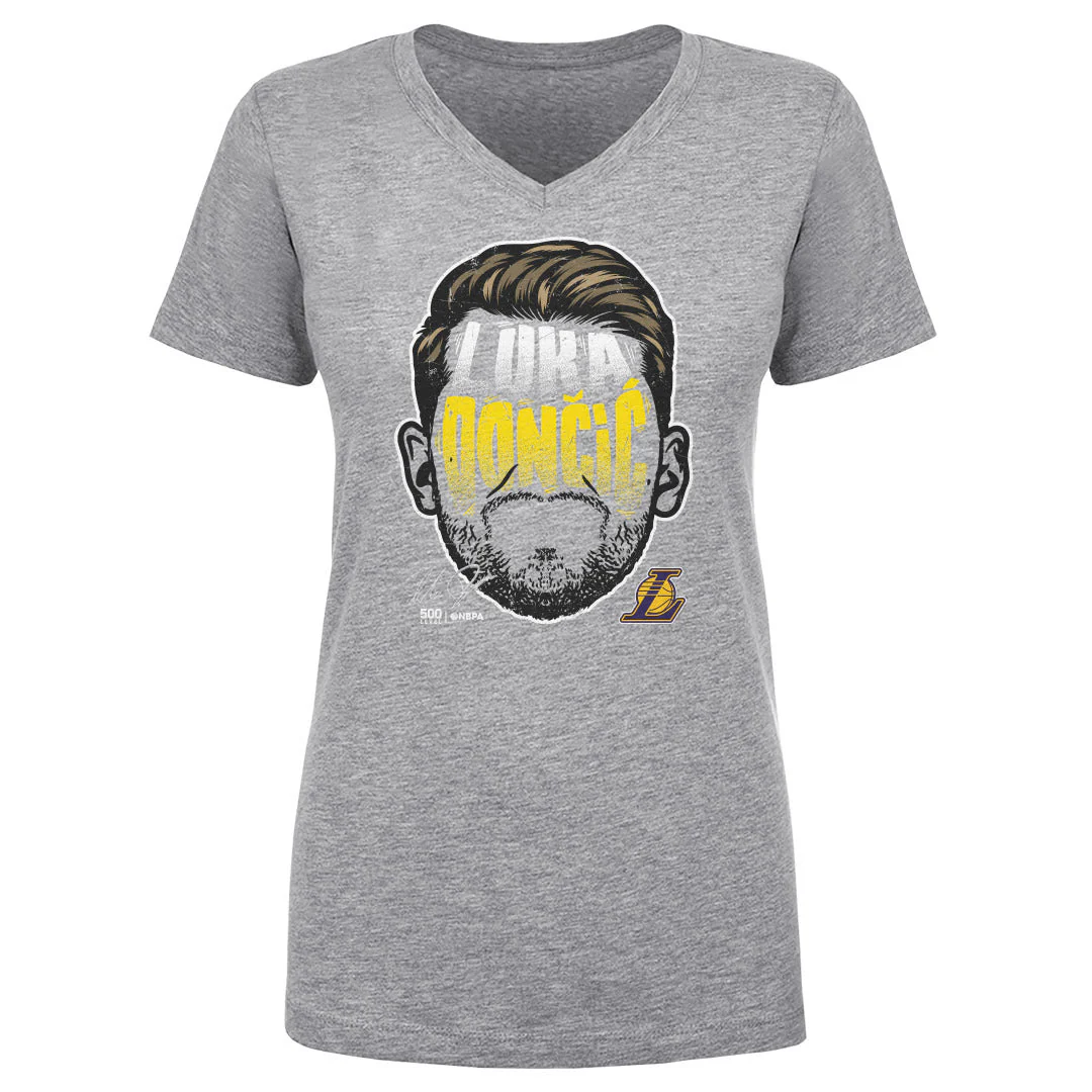 Luka Doncic Los Angeles Lakers Player Silhouette WHT - Image 2