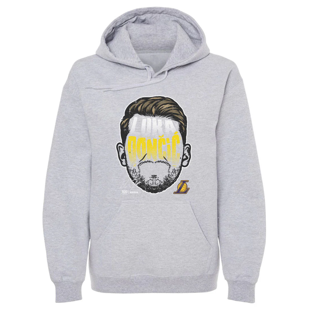 Luka Doncic Los Angeles Lakers Player Silhouette WHT