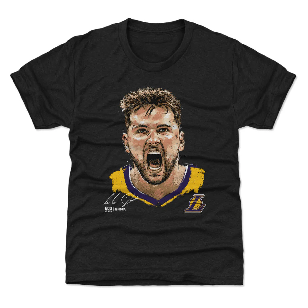 Luka Doncic Los Angeles Lakers Scream WHT - Image 3