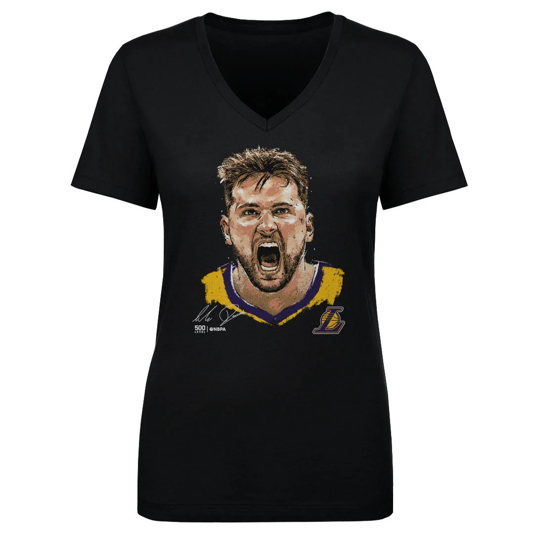 Luka Doncic Los Angeles Lakers Scream WHT - Image 2
