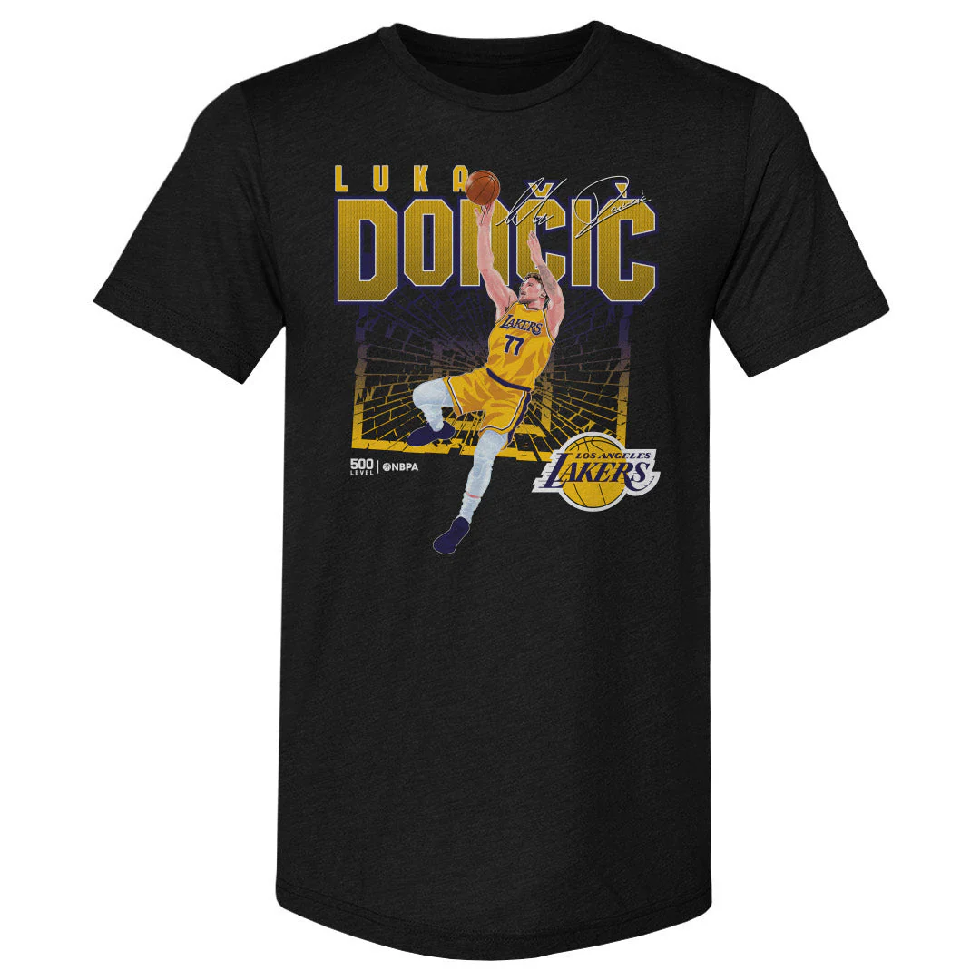 Luka Doncic Los Angeles Lakers Shattered WHT - Image 2