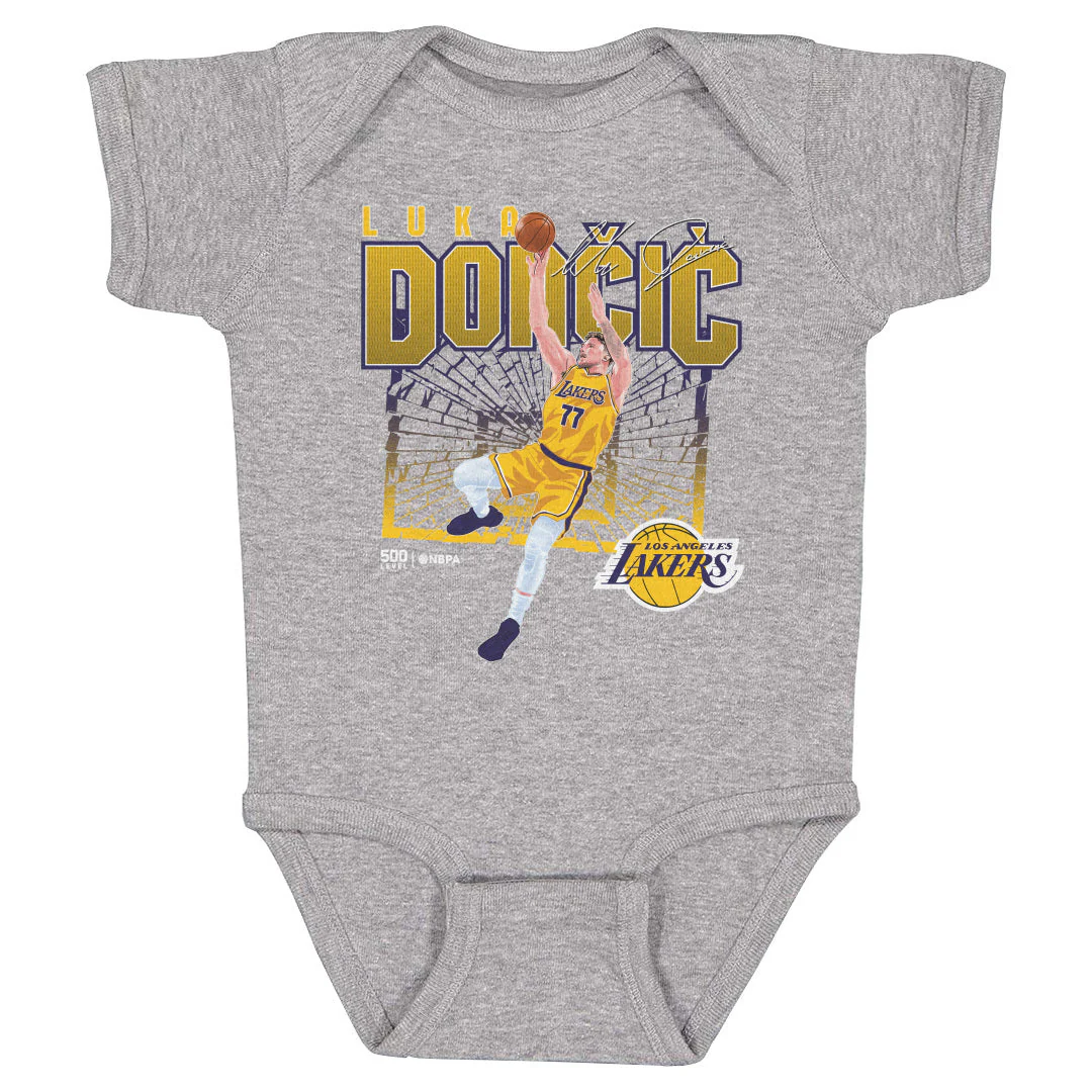 Luka Doncic Los Angeles Lakers Shattered WHT - Image 2