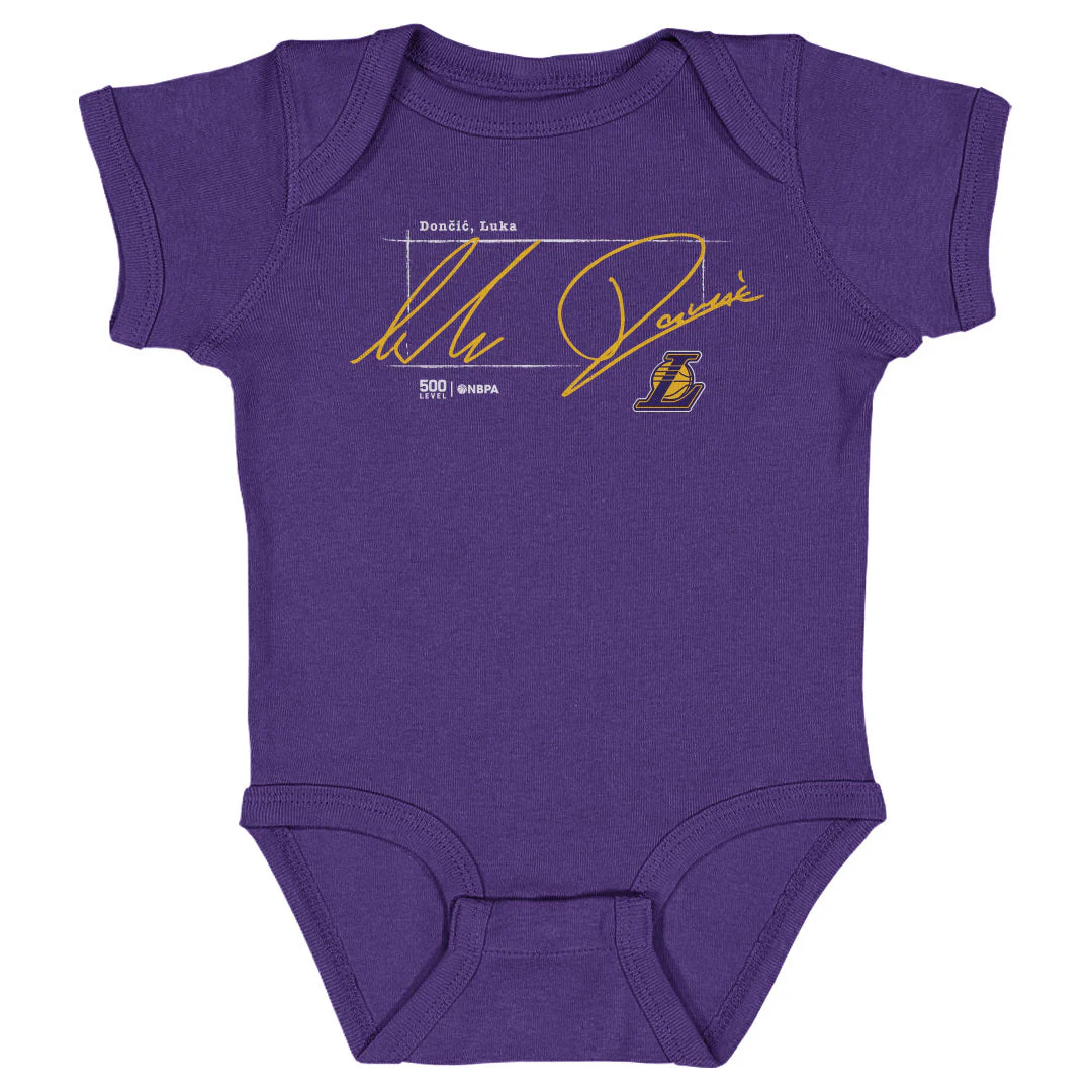 Luka Doncic Los Angeles Lakers Signature WHT