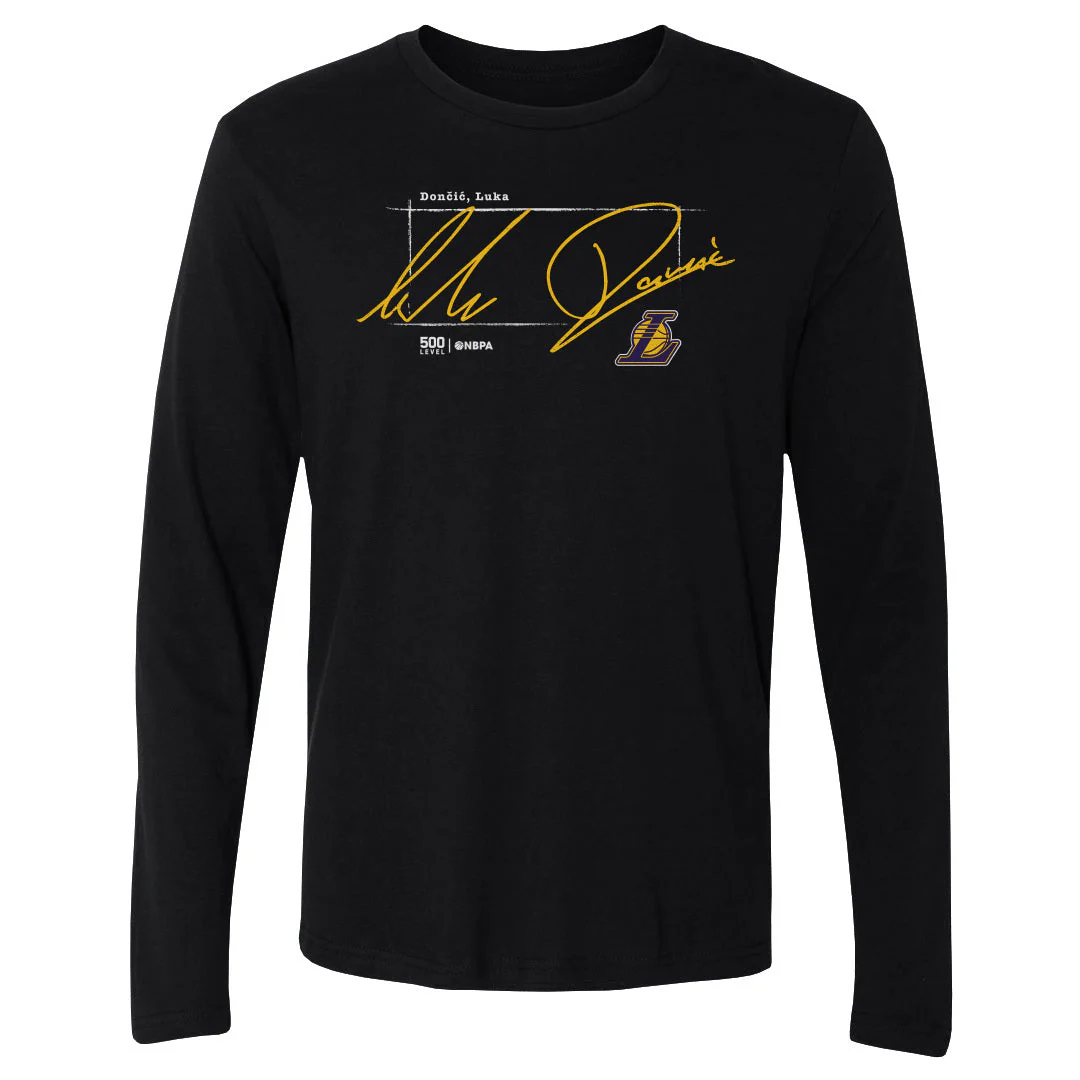 Luka Doncic Los Angeles Lakers Signature WHT - Image 2