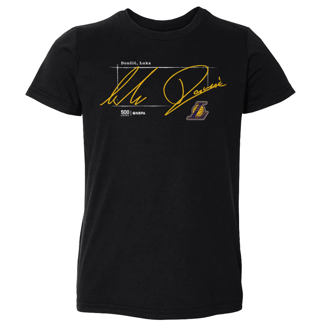 Luka Doncic Los Angeles Lakers Signature WHT
