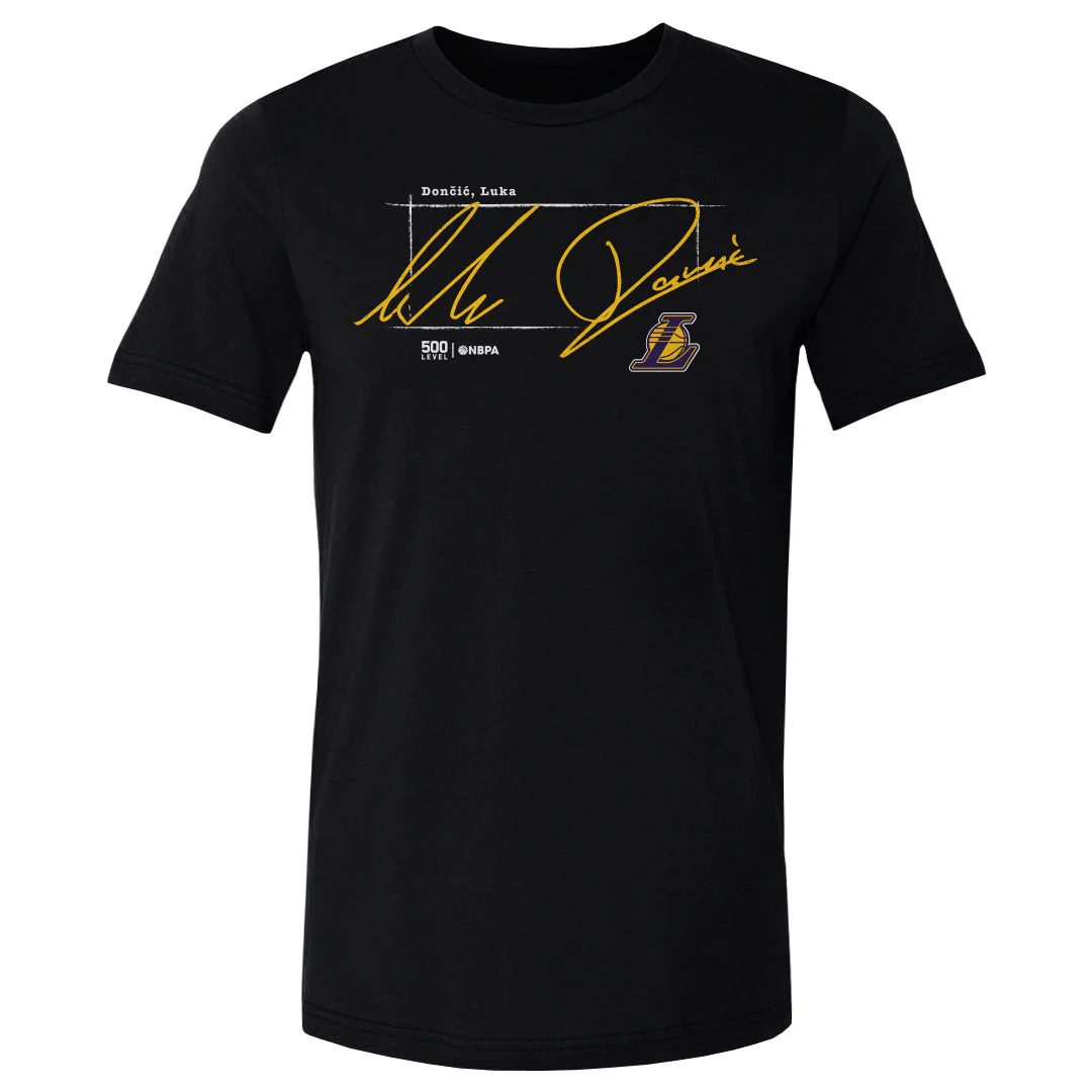 Luka Doncic Los Angeles Lakers Signature WHT - Image 2