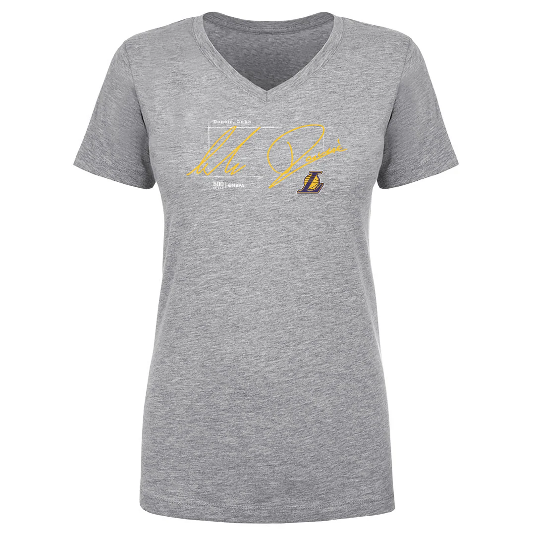 Luka Doncic Los Angeles Lakers Signature WHT - Image 3