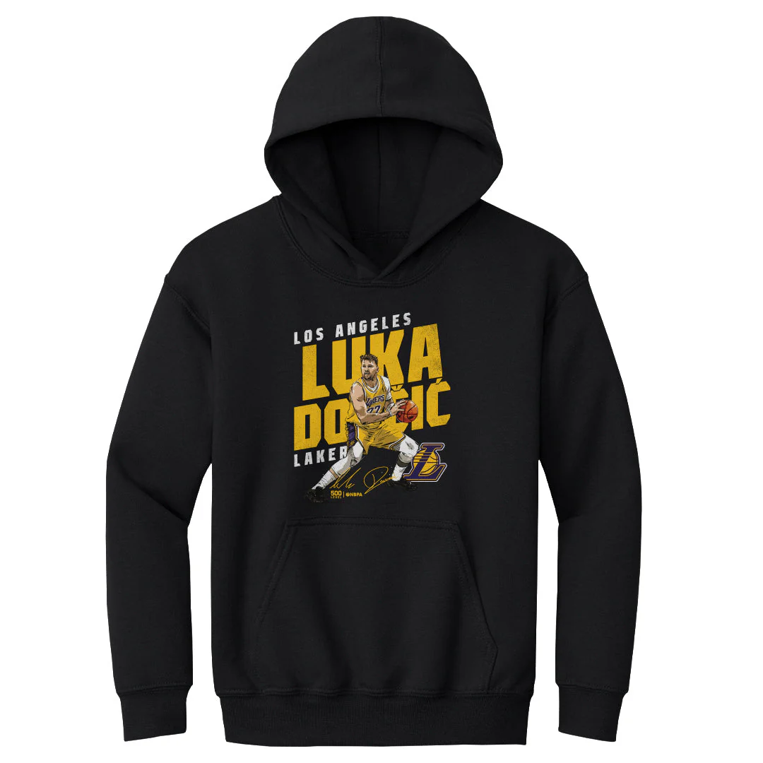 Luka Doncic Los Angeles Lakers Slant WHT