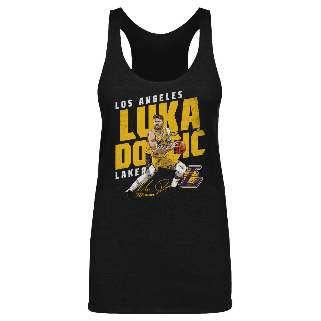 Luka Doncic Los Angeles Lakers Slant WHT - Image 3