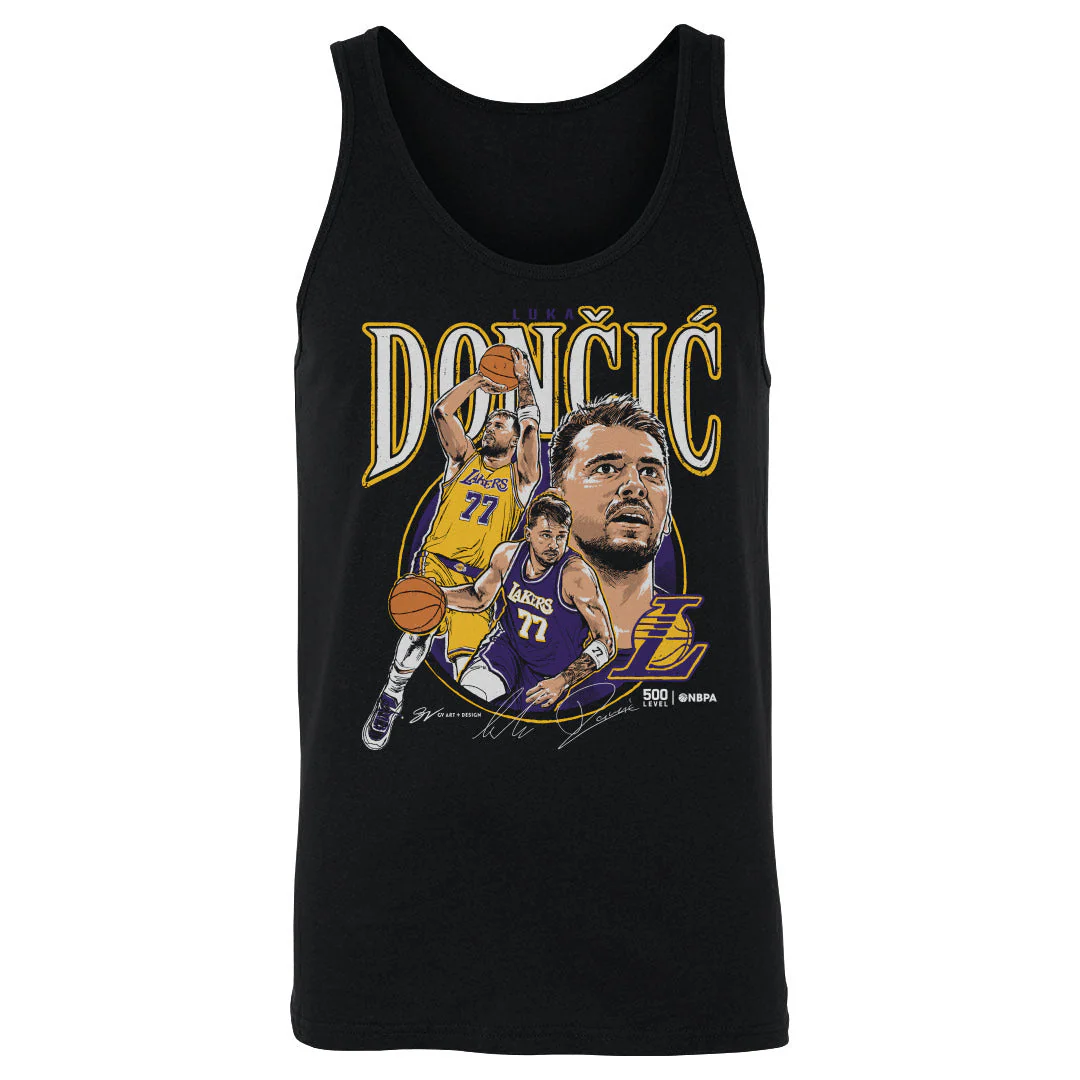 Luka Doncic Los Angeles Lakers Trio WHT