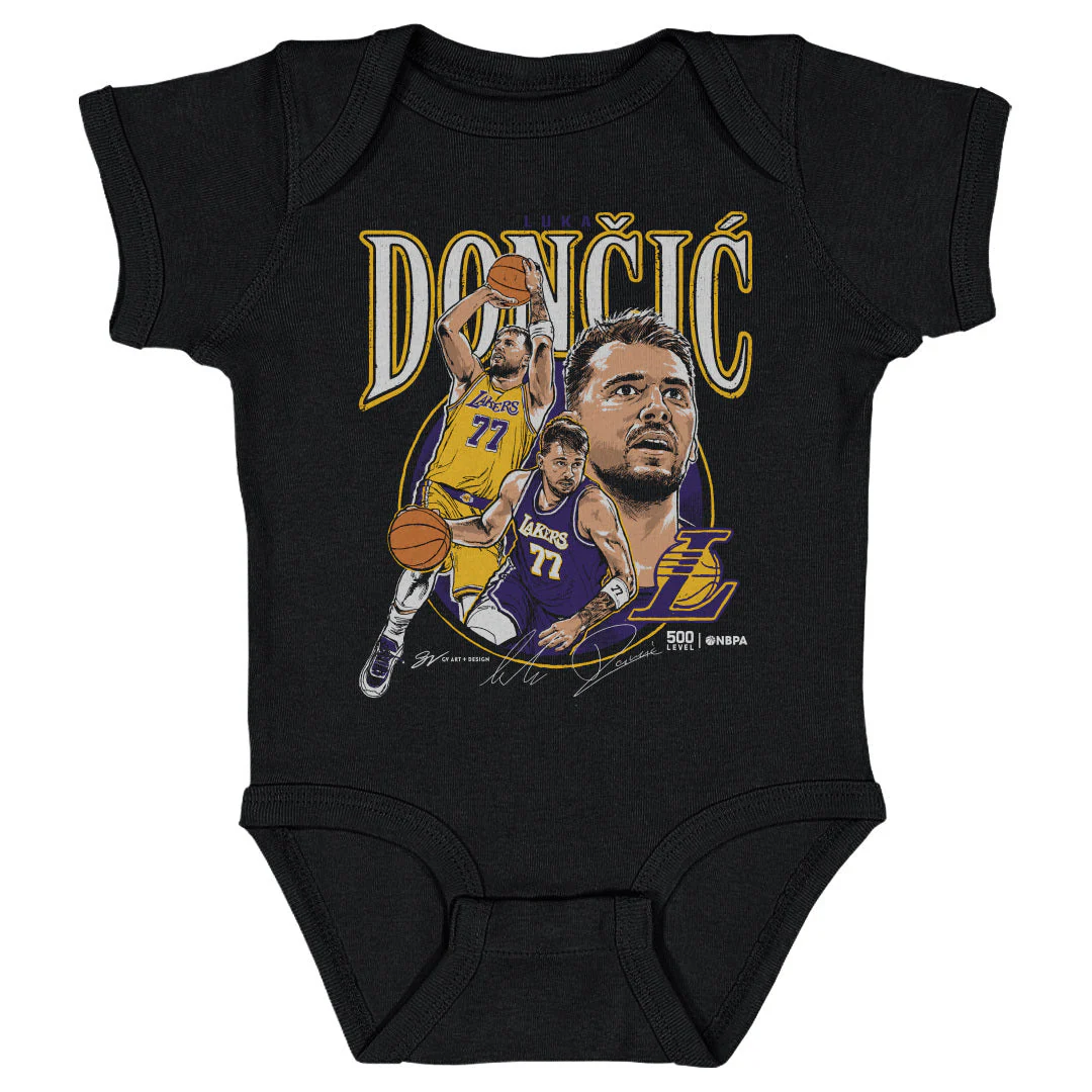 Luka Doncic Los Angeles Lakers Trio WHT