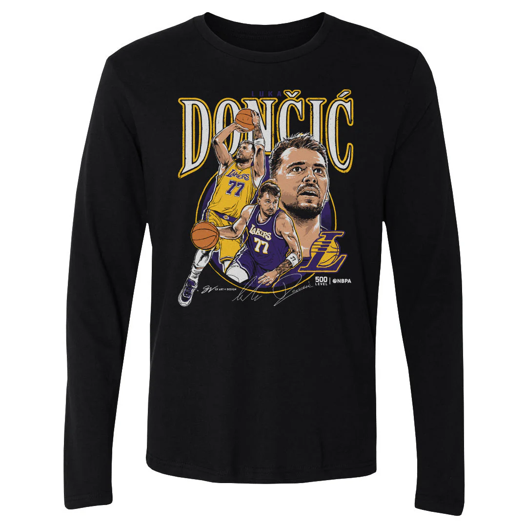 Luka Doncic Los Angeles Lakers Trio WHT