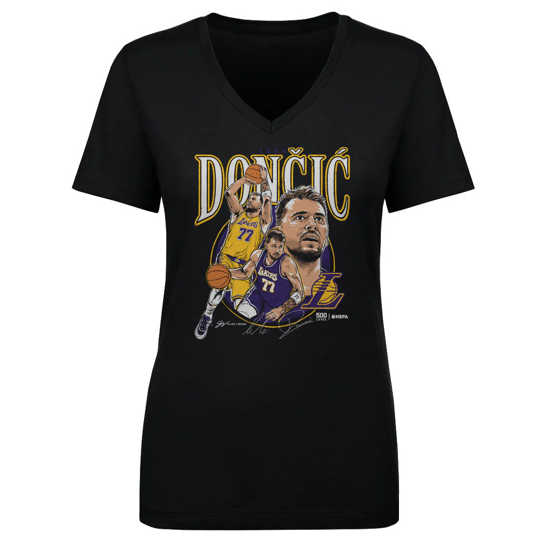 Luka Doncic Los Angeles Lakers Trio WHT