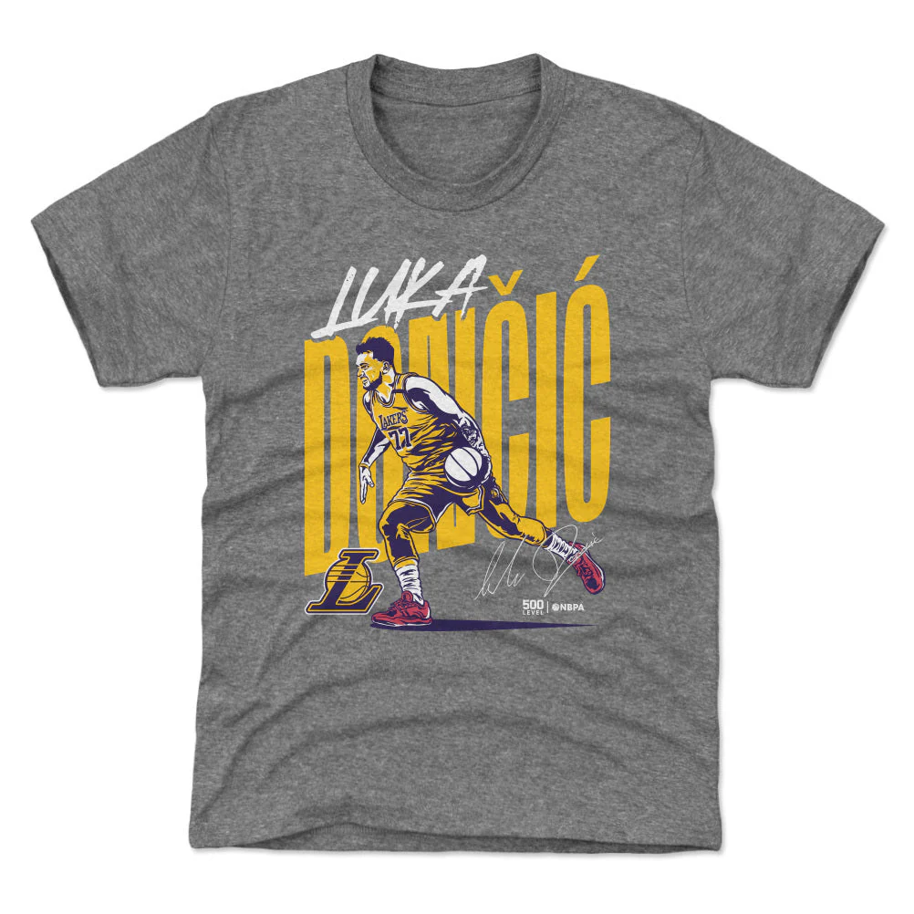 Luka Doncic Los Angeles Lakers Vector WHT