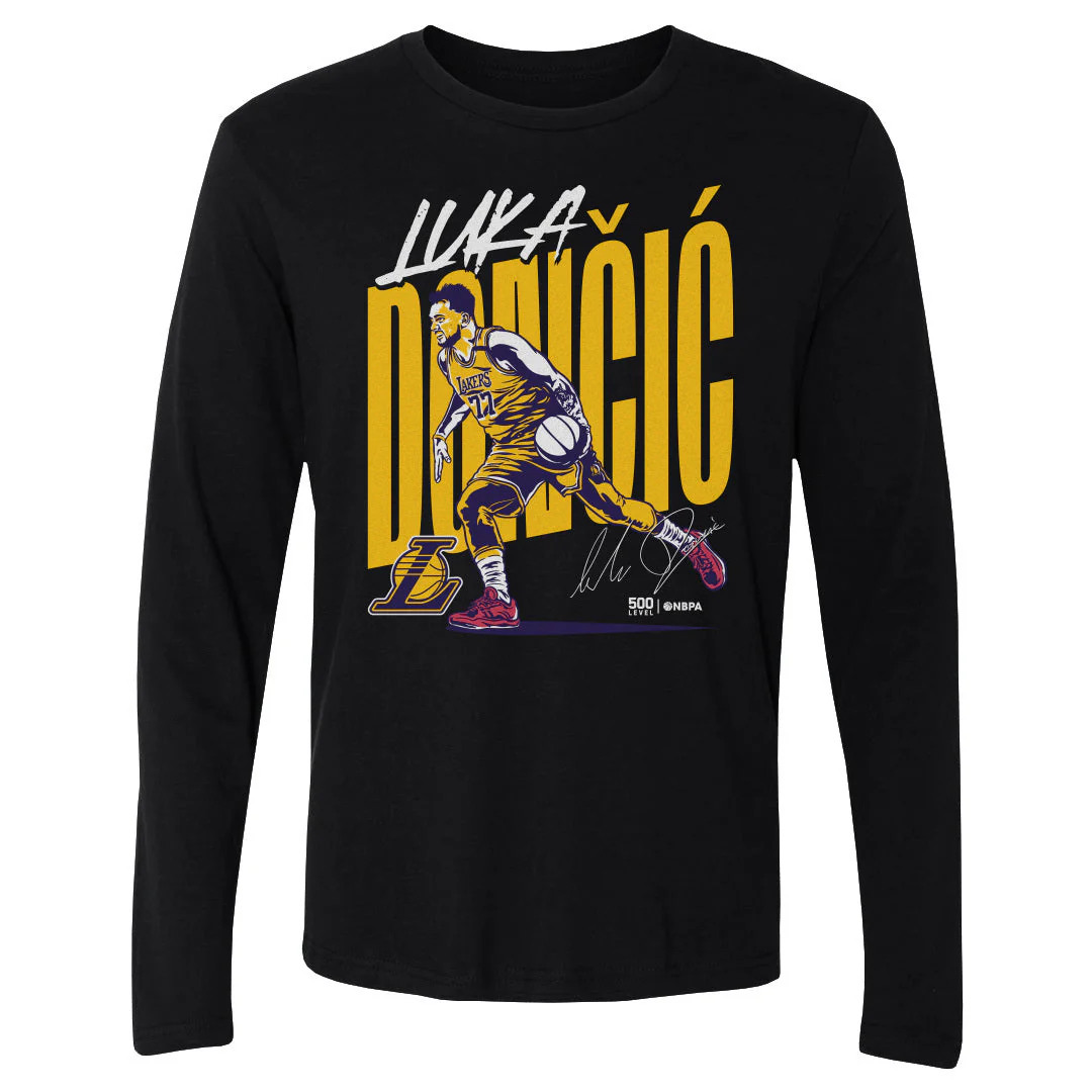 Luka Doncic Los Angeles Lakers Vector WHT - Image 2
