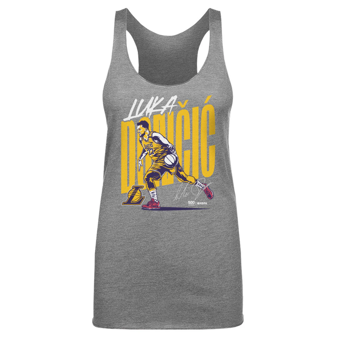 Luka Doncic Los Angeles Lakers Vector WHT - Image 2