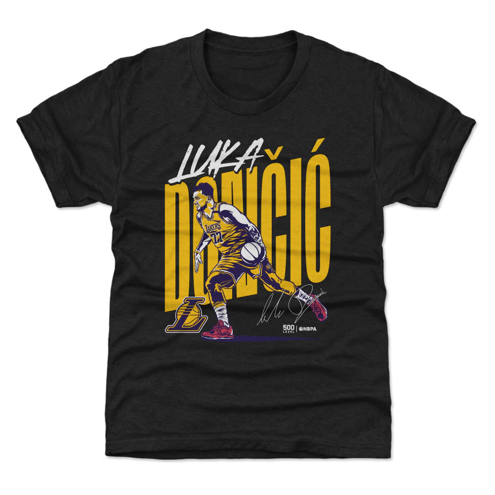 Luka Doncic Los Angeles Lakers Vector WHT - Image 3