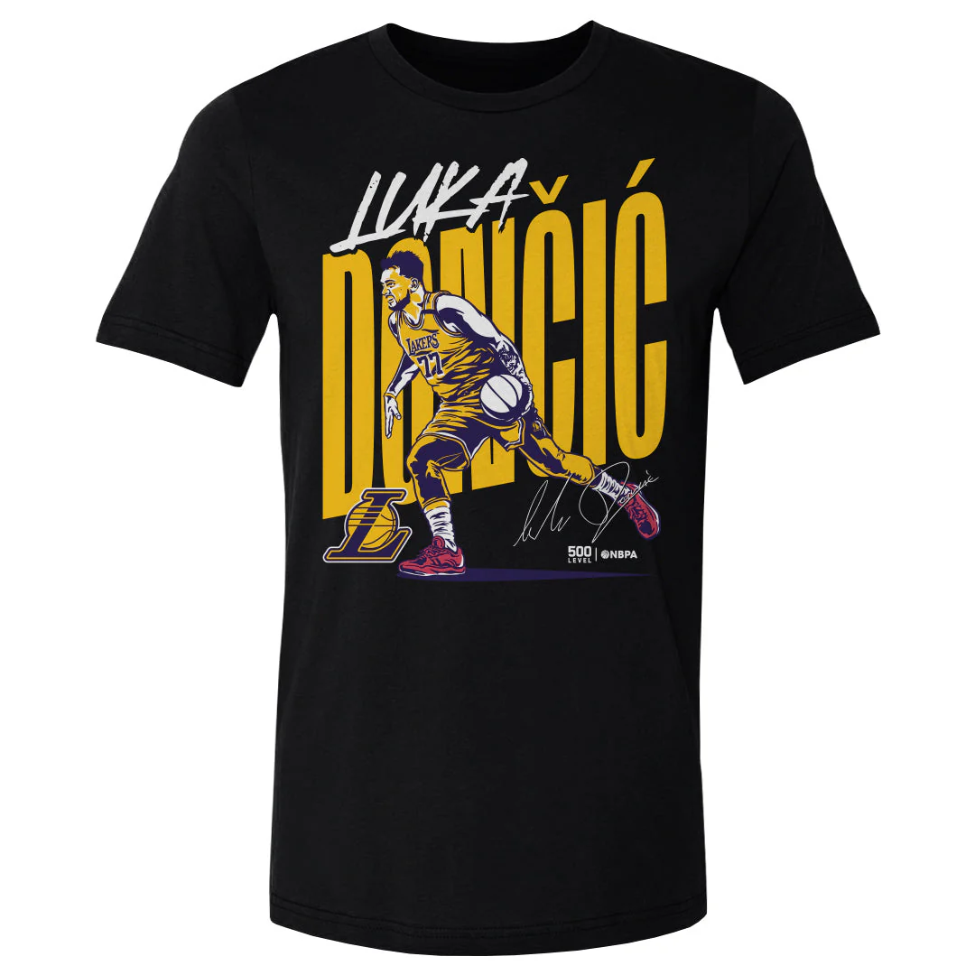Luka Doncic Los Angeles Lakers Vector WHT - Image 2