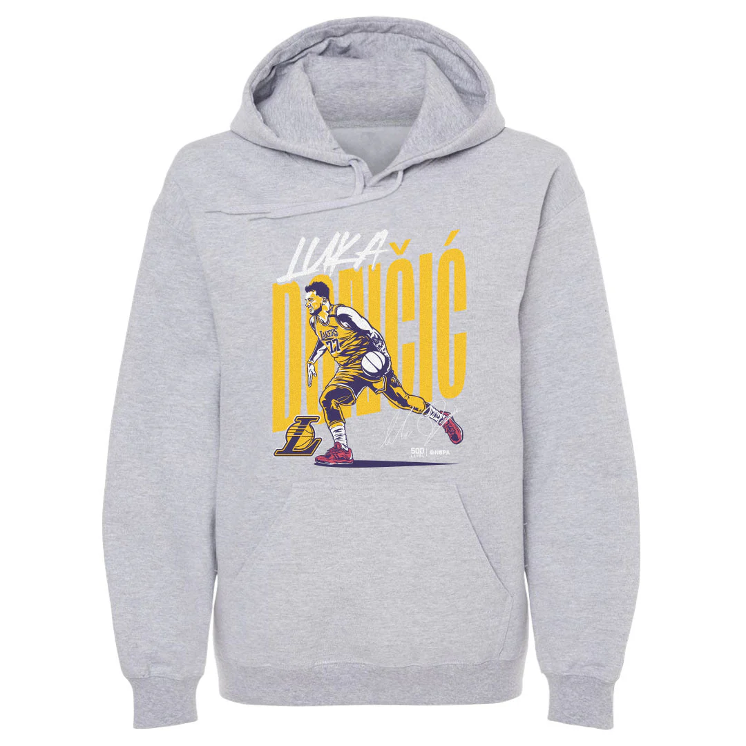 Luka Doncic Los Angeles Lakers Vector WHT - Image 2