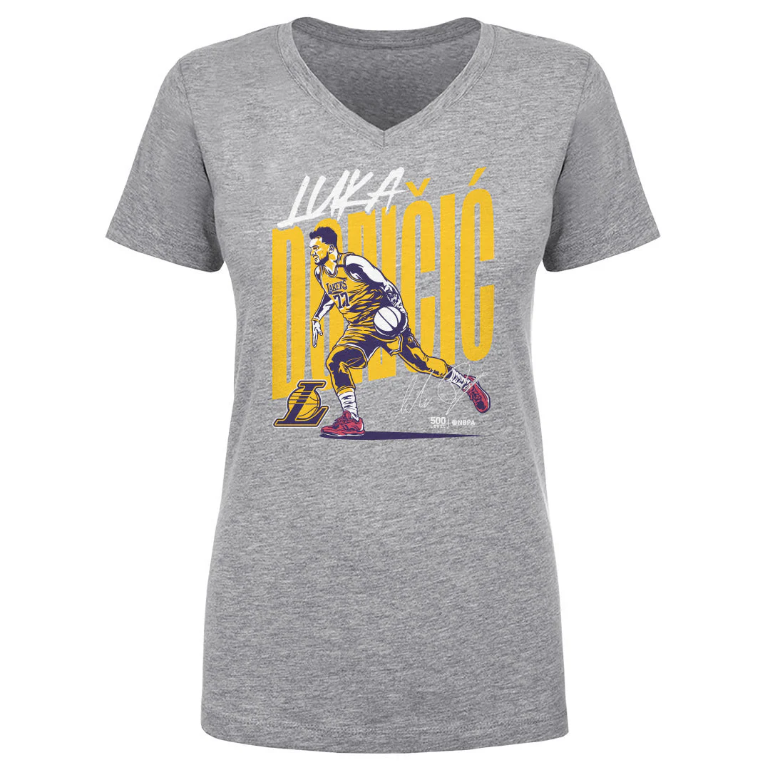 Luka Doncic Los Angeles Lakers Vector WHT