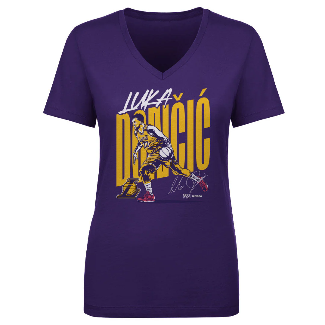 Luka Doncic Los Angeles Lakers Vector WHT - Image 2