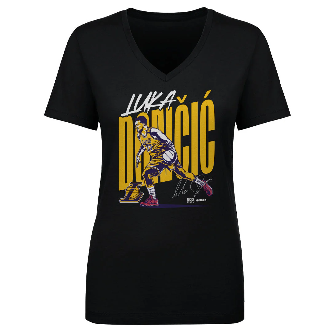 Luka Doncic Los Angeles Lakers Vector WHT - Image 3